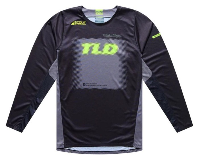Мото джерсі TLD Scout GP Pro; FADE OUT [BLACK] XXL