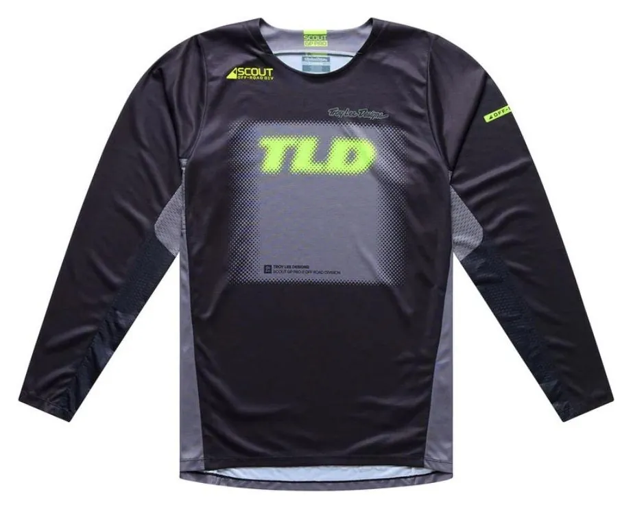 Мото джерсі TLD Scout GP Pro; FADE OUT [BLACK] M (OBOD_391692013)