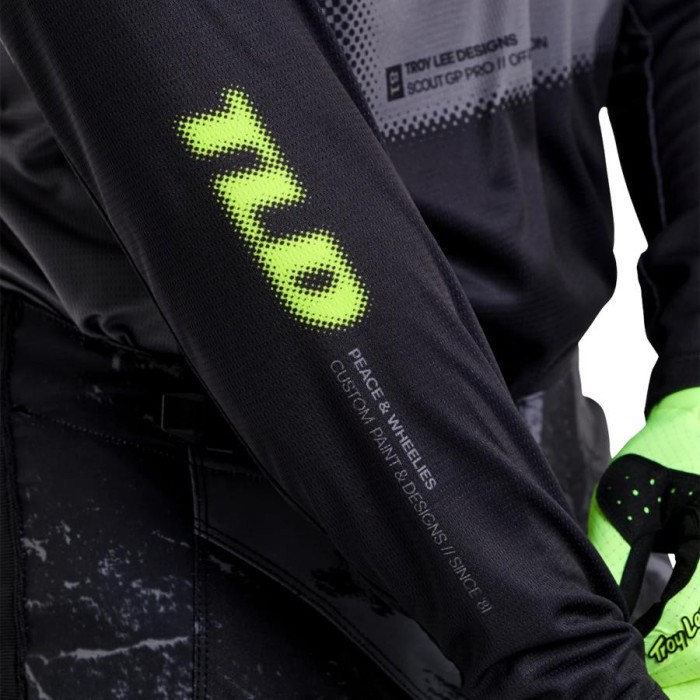Мото джерсі TLD Scout GP Pro; FADE OUT [BLACK] XXL