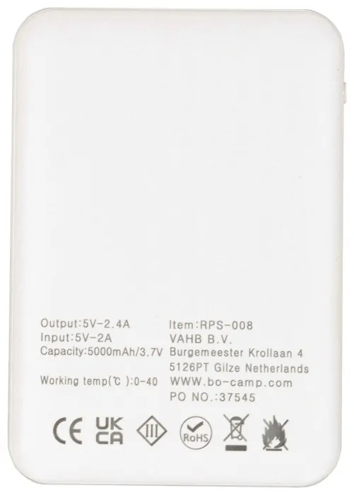 Подушка кемпинговая с подогревом Bo-Camp Skudde USB Powerbank Grey (1849355)