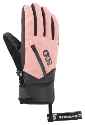 Рукавички Picture Organic Kakisa для жінок ash rose