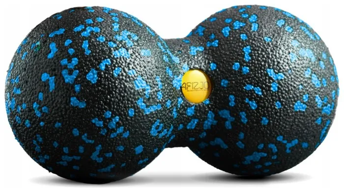 Масажний м'яч подвійний 4FIZJO EPP DuoBall 08 Black/Blue (P-5907222931318)