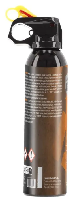 Баллончик газовый перечный Umarex P2P PDS-380 10%, 185 мл, конусное