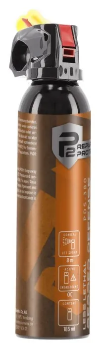 Баллончик газовый перечный Umarex P2P PDS-380 10%, 185 мл, конусное