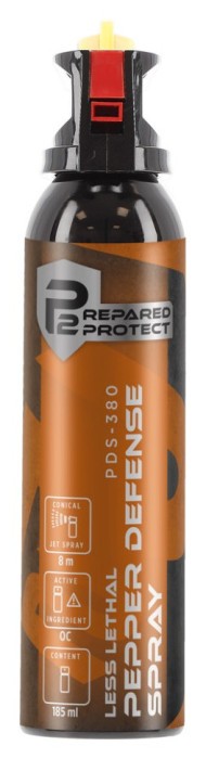 Баллончик газовый перечный Umarex P2P PDS-380 10%, 185 мл, конусное