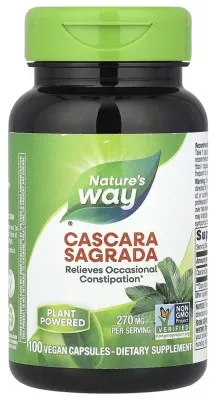 Cascara Sagrada - 100 vcaps