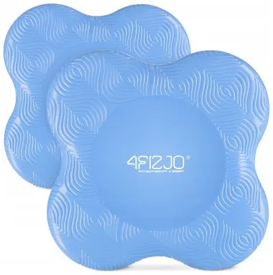 Підставки під коліна та лікті для йоги 4FIZJO 2 шт Blue (P-5907739315359)