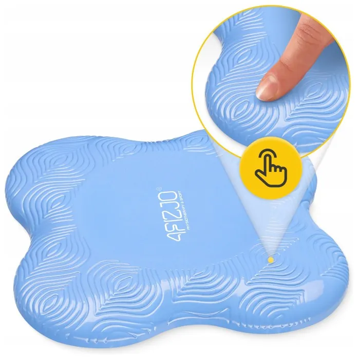 Підставки під коліна та лікті для йоги 4FIZJO 2 шт Blue (P-5907739315359)