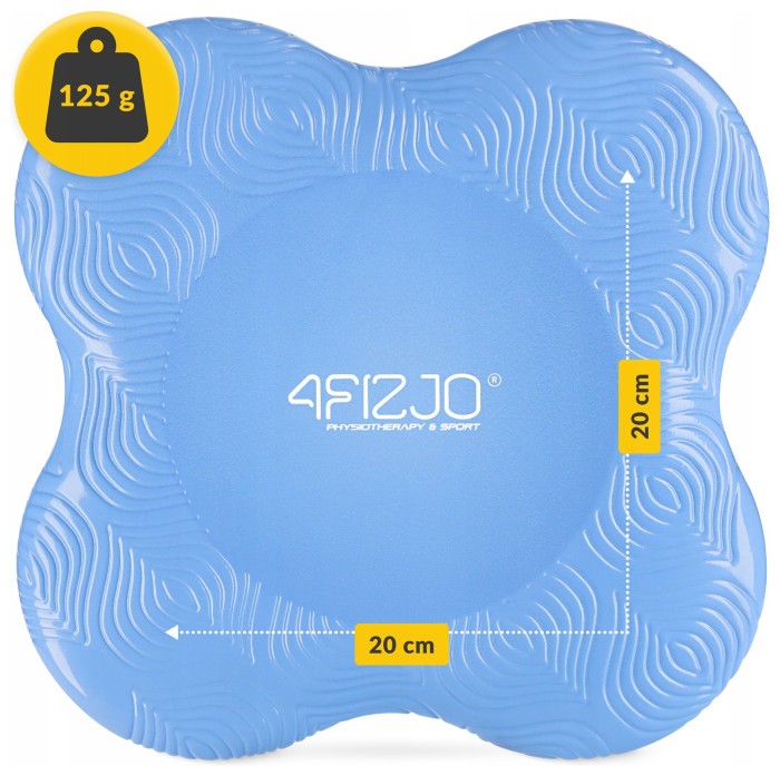 Підставки під коліна та лікті для йоги 4FIZJO 2 шт Blue (P-5907739315359)