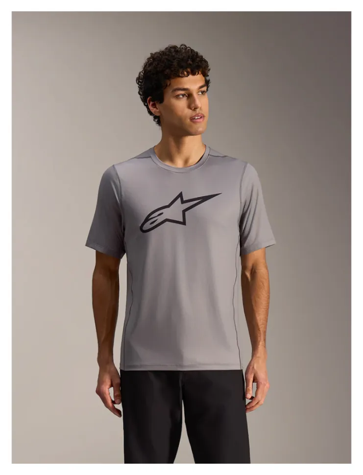 Джерсі Alpinestars A-DURA RIDE SS JERSEY GRAY, L (SPT_1760626-11-L)