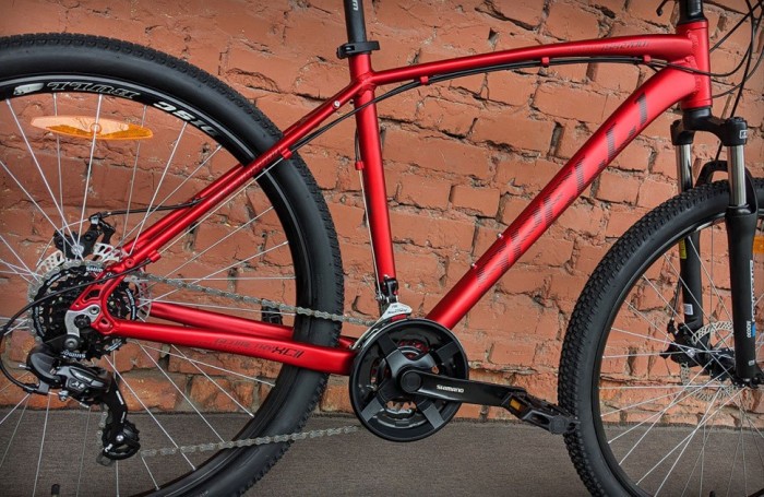 Велосипед підлітковий 27.5" Spelli SX-2700 Red (2025)