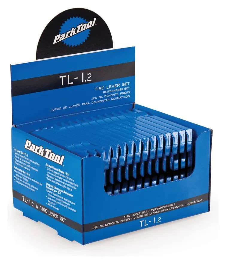 Лопатка бортувальна Park Tool TL-1.2, набори з 3шт., 25 наборів у боксі (TOO-E6-01)