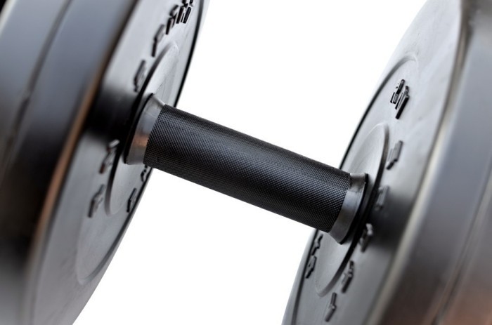 Гантель StrongMan на 31 кг від RN-Sport + розширювач грифа