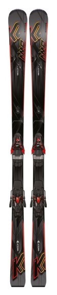 Лежи горные (комплект) K2 AMP BOLT+MXCELL 14 TCX 172см Black/orange (1050000.152.1 + 1051101.152.1)