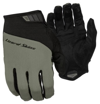 Перчатки Lizard Skins Monitor Traverse выд. палец, черно-серые, L