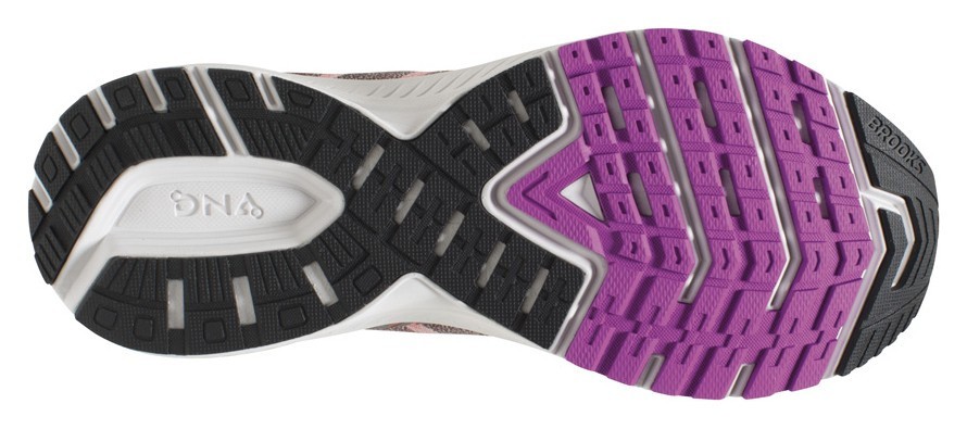 Кроссовки женские Brooks RAVENNA 10 W 36.5 (6.0US) Coral/purple/black (1202861B615)