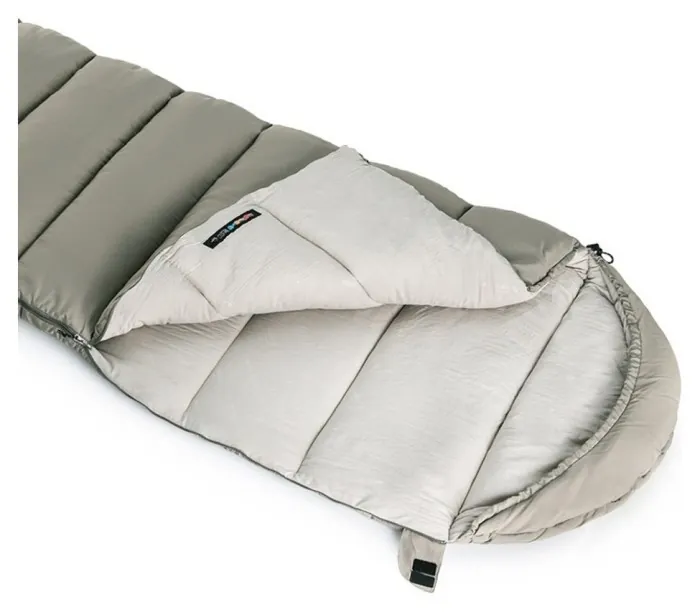 Спальный мешок с капюшоном Naturehike MS300 CNK2350WS023 правый, зеленый