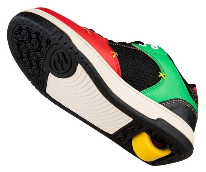 Роликовые кроссовки Heelys Cosmical HE101313 Red Black Green Yellow Red Black Green Yellow