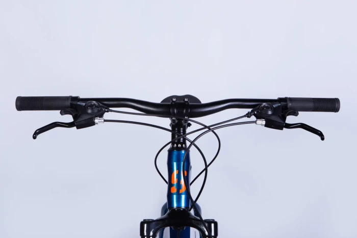 Велосипед AL 27.5" SPACE MERCURY DD FR рама-17" сине-оранжевый 2026