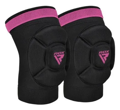 Наколінники спортивні RDX HOSIERY KNEE FOAM K5 BLACK/PINK-S (пара)