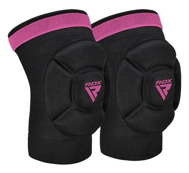 Наколінники спортивні RDX HOSIERY KNEE FOAM K5 BLACK/PINK-S (пара)