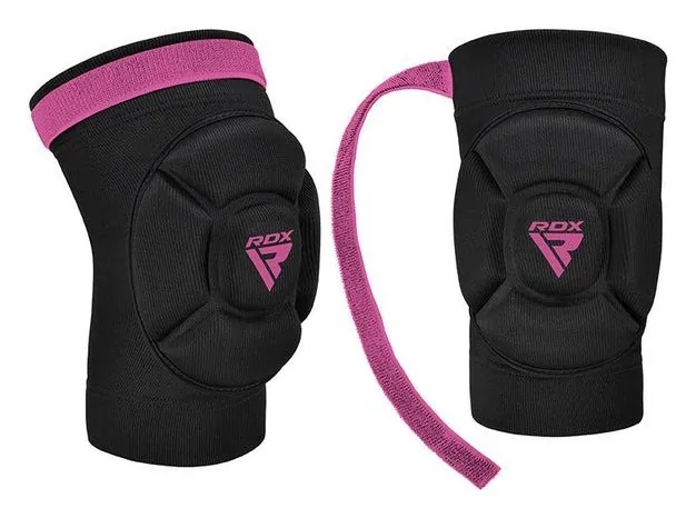 Наколінники спортивні RDX HOSIERY KNEE FOAM K5 BLACK/PINK-S (пара)