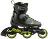 Комплект роликовые коньки Rollerblade Microblade Free 3WD Anthracite Lime + защита Фото - 2