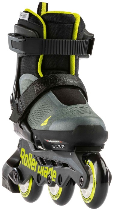 Комплект роликовые коньки Rollerblade Microblade Free 3WD Anthracite Lime + защита + защита