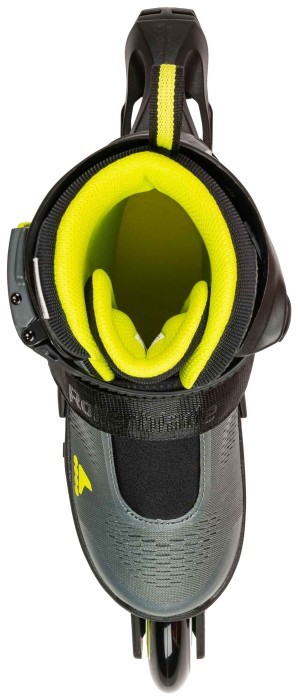 Комплект роликовые коньки Rollerblade Microblade Free 3WD Anthracite Lime + защита + защита
