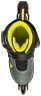 Комплект роликовые коньки Rollerblade Microblade Free 3WD Anthracite Lime + защита Фото - 4