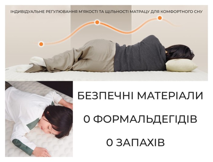 Матрац автомобільний кемпінговий двомісний Naturehike CNK2450WS010, 197х134х6,5 см світлий із вбудованою помпою для надування, укр, укр