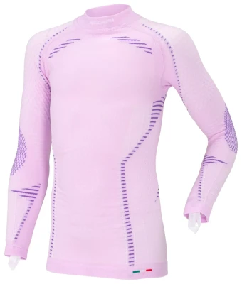 Термофутболка з довгим рукавом дитяча Accapi Ergoracing, Orchid/White, XXXS