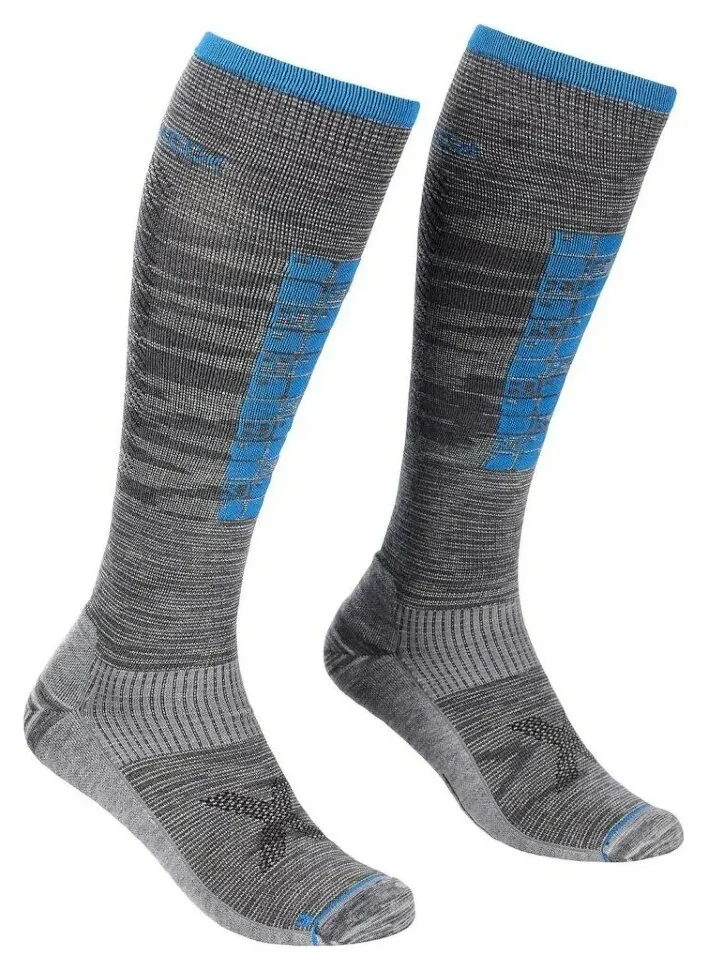 Шкарпетки Ortovox Ski Compression Long Socks Mns (M Grey blend)