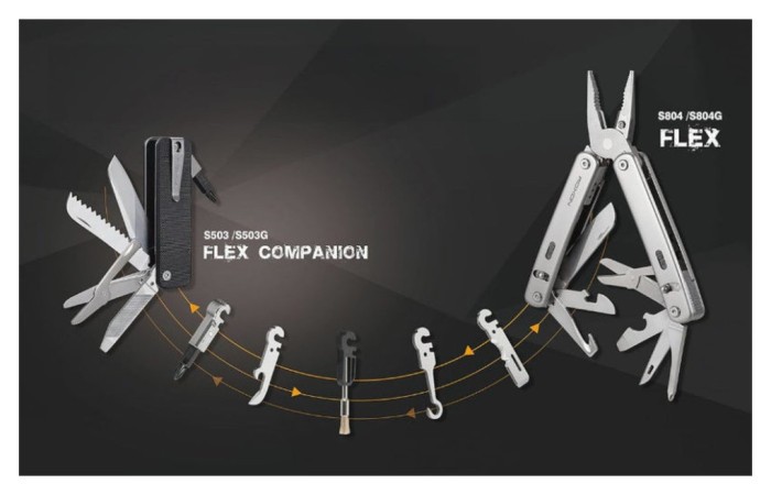 Мультитул Roxon Flex Companion S503G черный