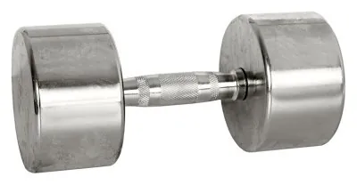 Гантель хромированный inSPORTline Crossteel 12 кг