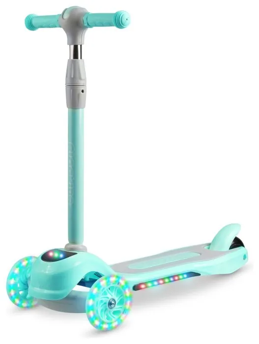 Детский самокат трехколесный Ricokids Piko мятный