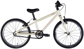 Велосипед AL 20" Leon GO Vbr FR рама-10" бежевый с розовым 2025