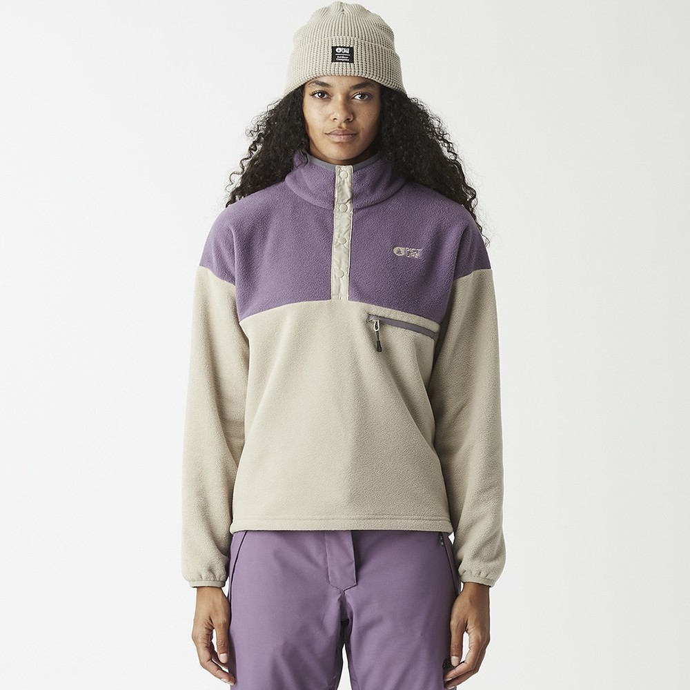 Picture Organic реглан флисовый Arcca 1/4 W pure cashmere L