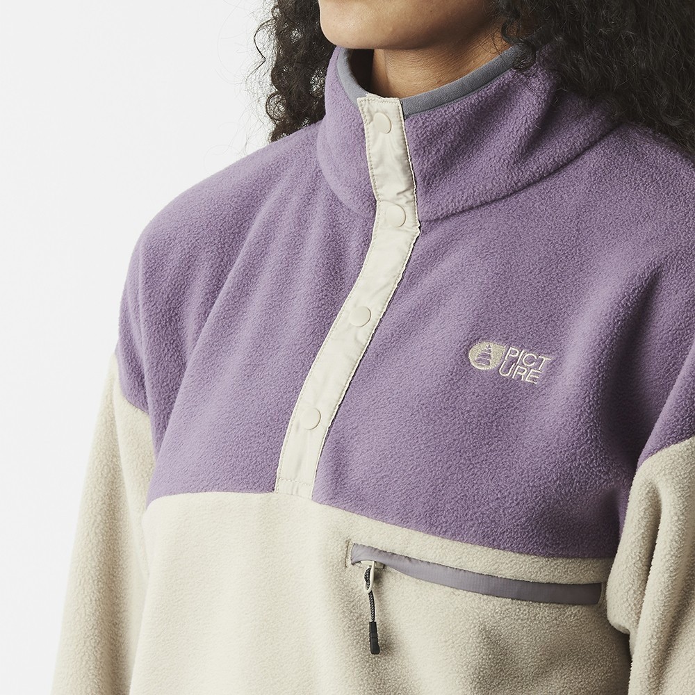 Picture Organic реглан флисовый Arcca 1/4 W pure cashmere L