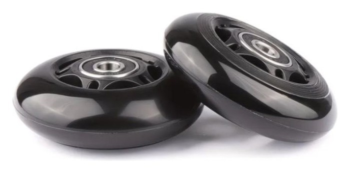 Колеса для скейтборда Ripstik 76 mm (пара) - Black