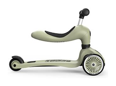 Самокат Scoot and Ride серії Highwaykick-1 оливковий,  1-5 років