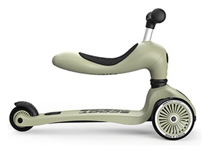 Самокат Scoot and Ride серии Highwaykick-1 оливковый, 1-5 лет
