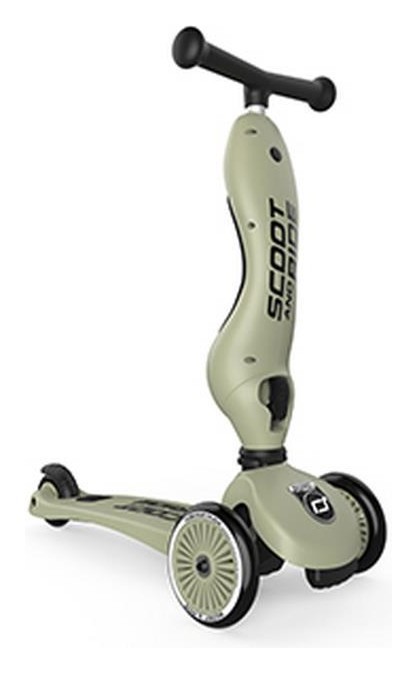 Самокат Scoot and Ride серии Highwaykick-1 оливковый, 1-5 лет