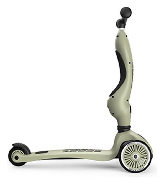 Самокат Scoot and Ride серии Highwaykick-1 оливковый, 1-5 лет
