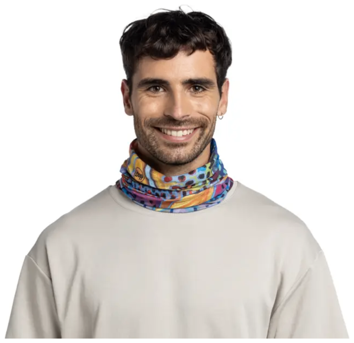 Шарф-труба Buff Coolnet UV Derek De Young, Trout Confetti