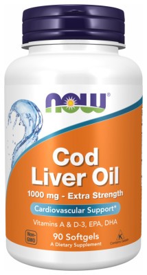 Cod Liver Oil 1000mg - 90 sgels