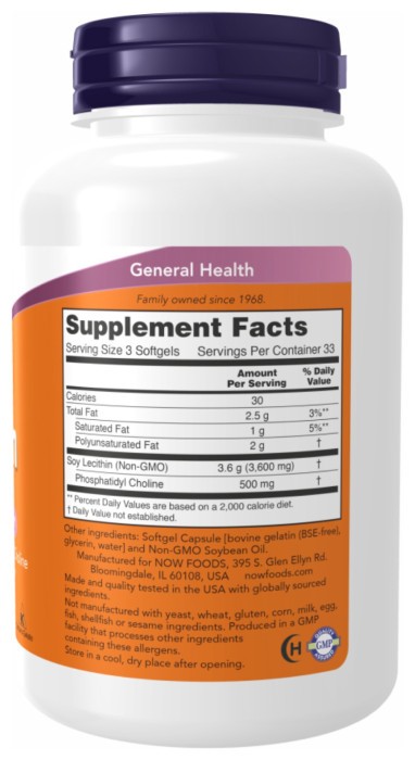 Lecithin 1200mg - 100 Sgels