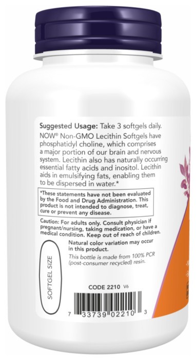 Lecithin 1200mg - 100 Sgels