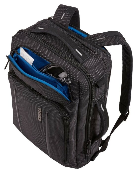 Рюкзак-наплечная сумка Thule Crossover 2 Convertible Laptop 15.6" Bag (Black) 3205262 (TH 3205262)