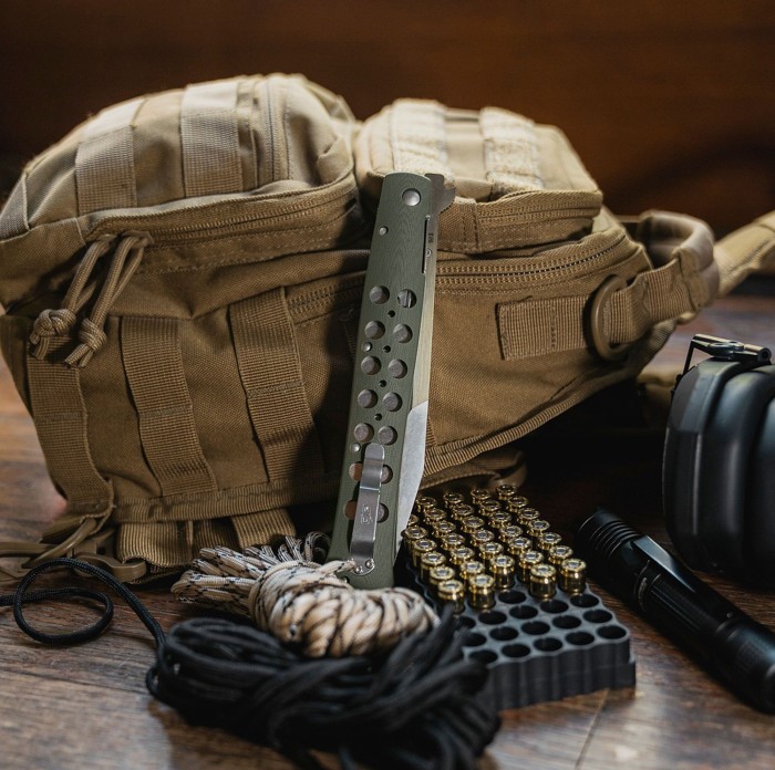 Ніж складаний Cold Steel Lynn Thompson TI-Lite, Green